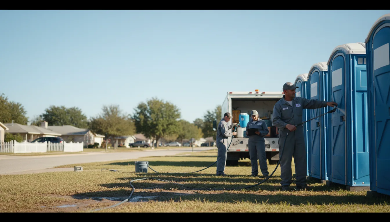Long-Term Portable Toilet Rental in Lafayette, LA near me